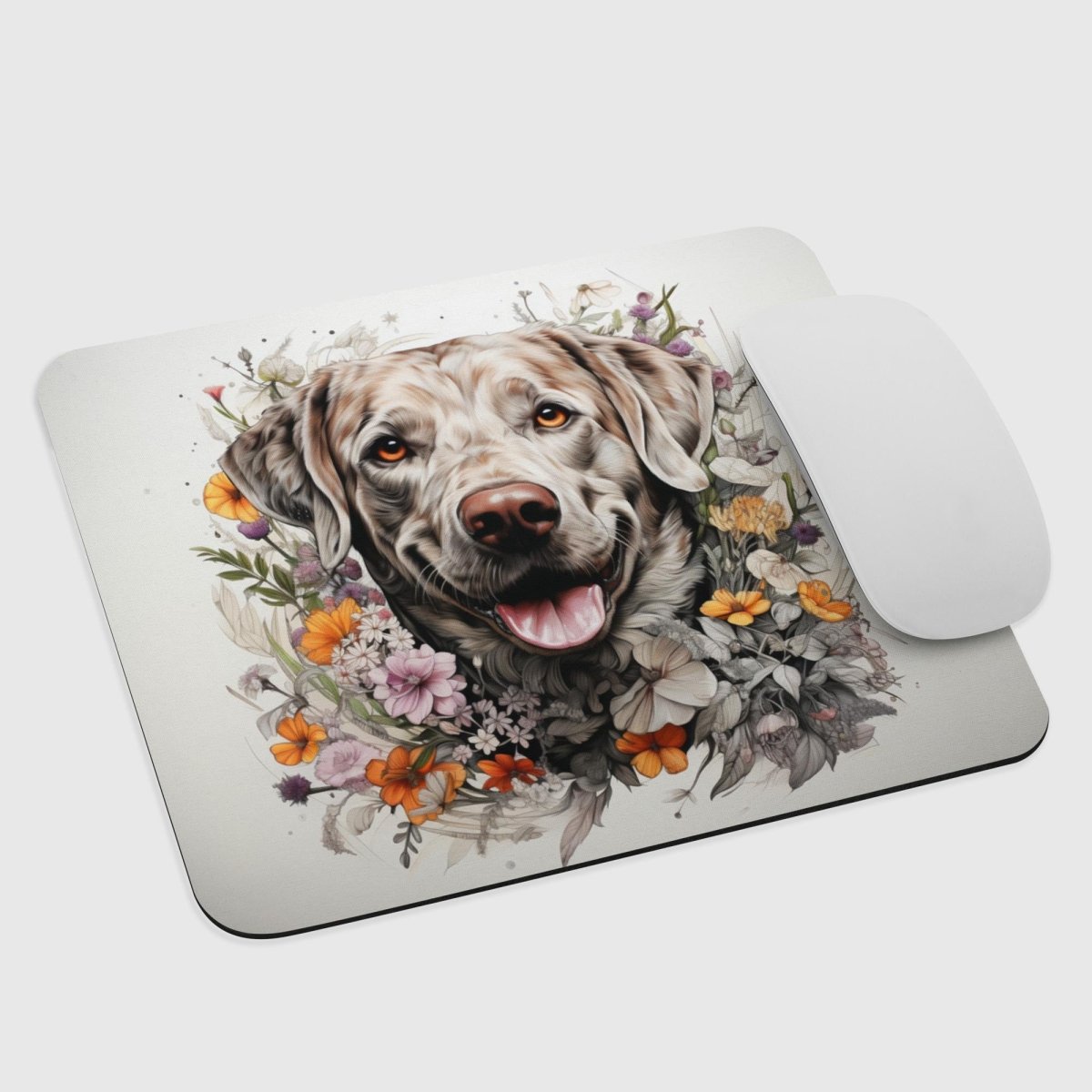 Labrador Sketch Mouse Pad - Funny Nikko