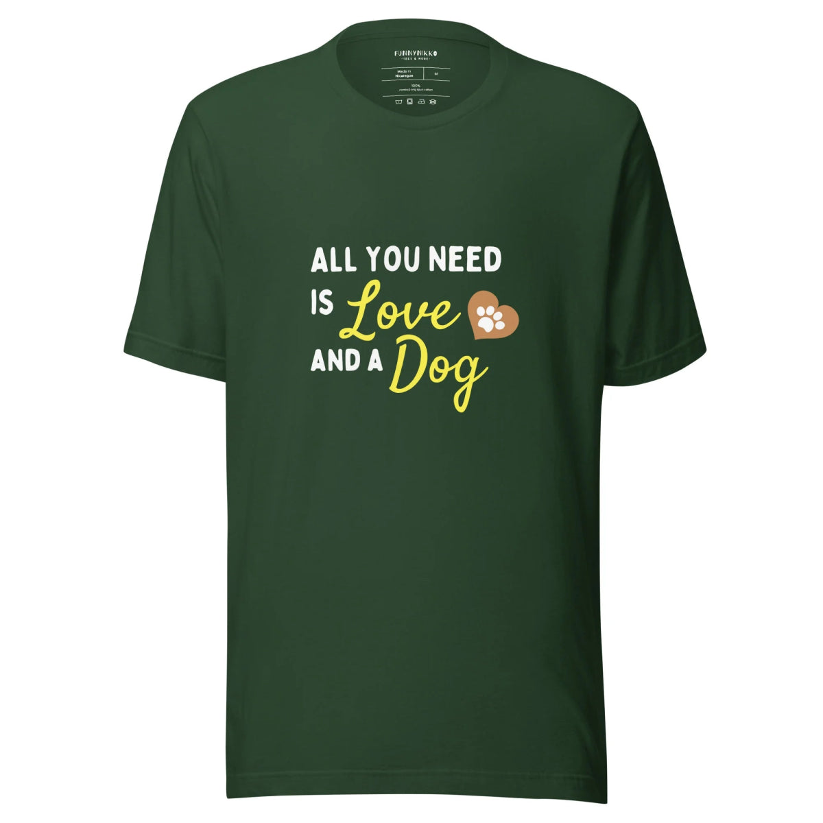 Love & Dog Staple T-Shirt - Funny Nikko