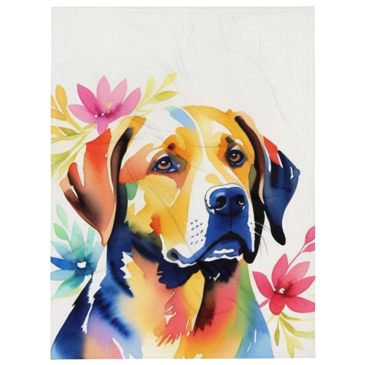 Majestically Beautiful Labrador Throw Blanket - Funny Nikko