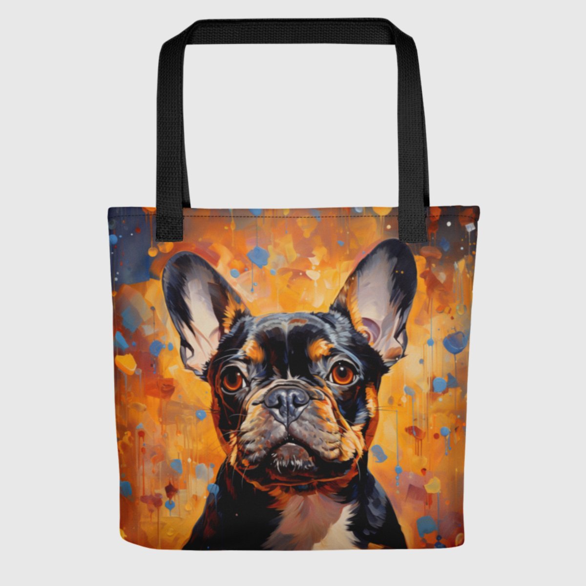 Meteor Frenchie Tote Bag - Funny Nikko