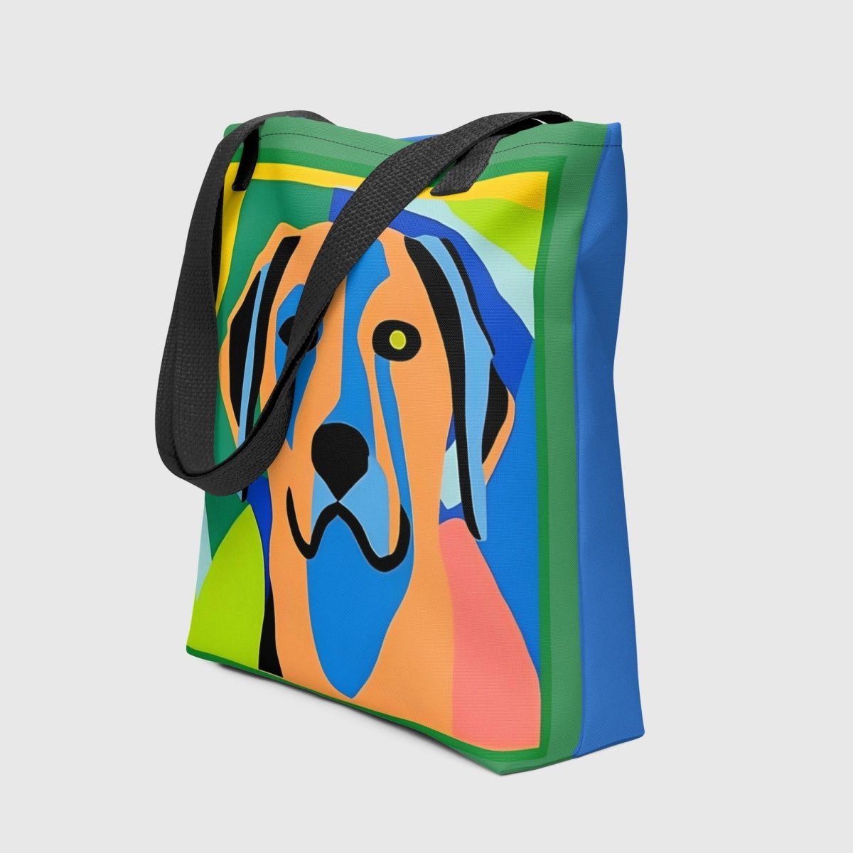 Modern Lab Portrait Tote - Funny Nikko