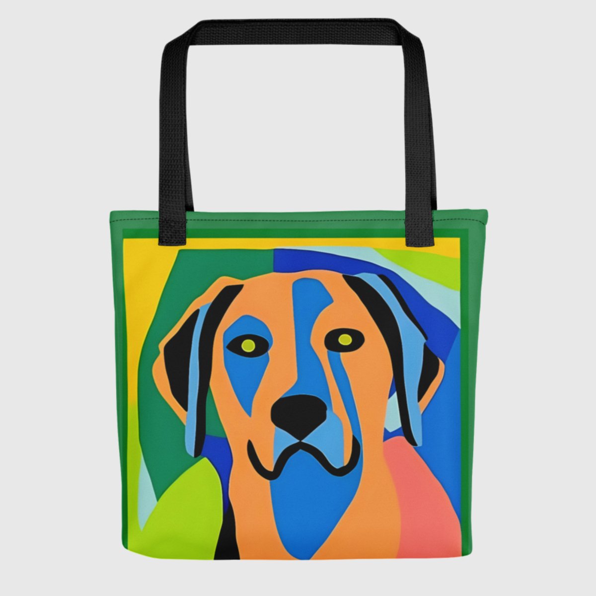 Modern Lab Portrait Tote - Funny Nikko