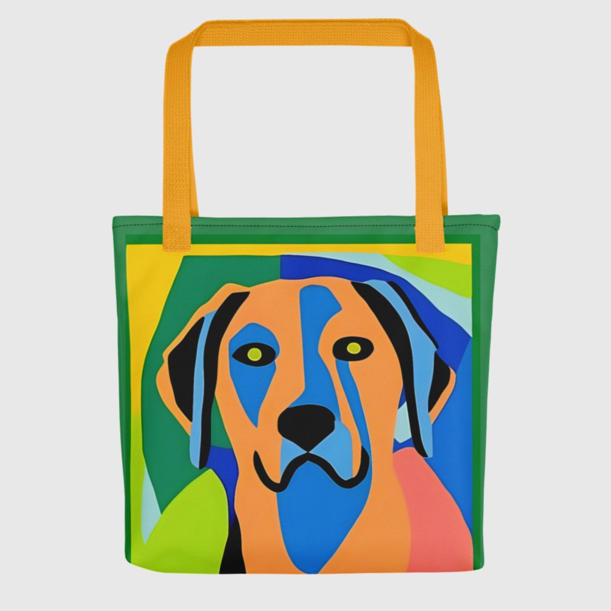 Modern Lab Portrait Tote - Funny Nikko