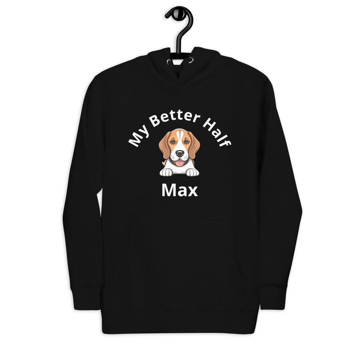 My Better Half Beagle Hoodie - Funny Nikko