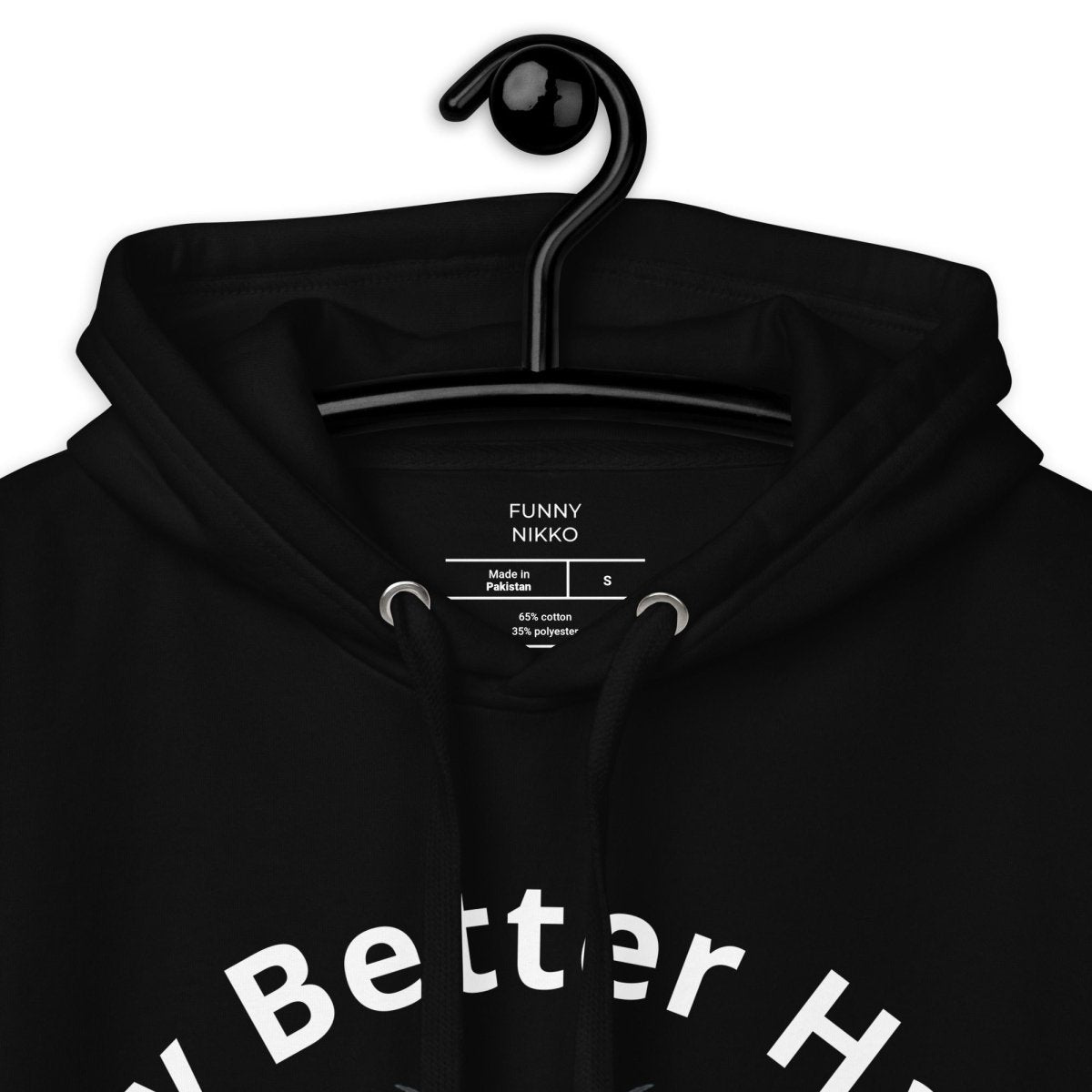 My Better Half Border Hoodie - Funny Nikko