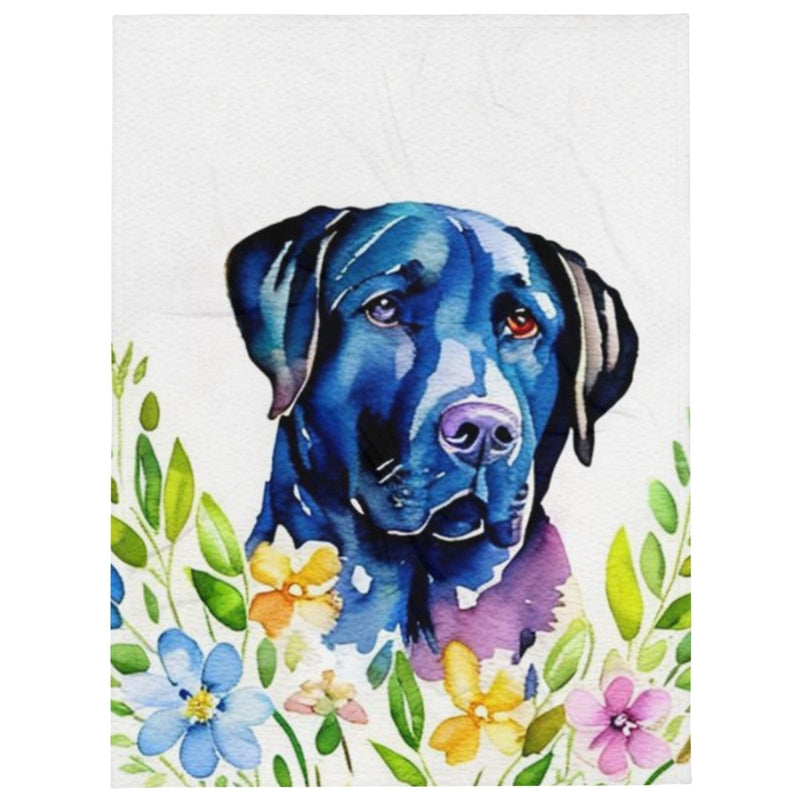 My Labrador My Love Throw Blanket - Funny Nikko