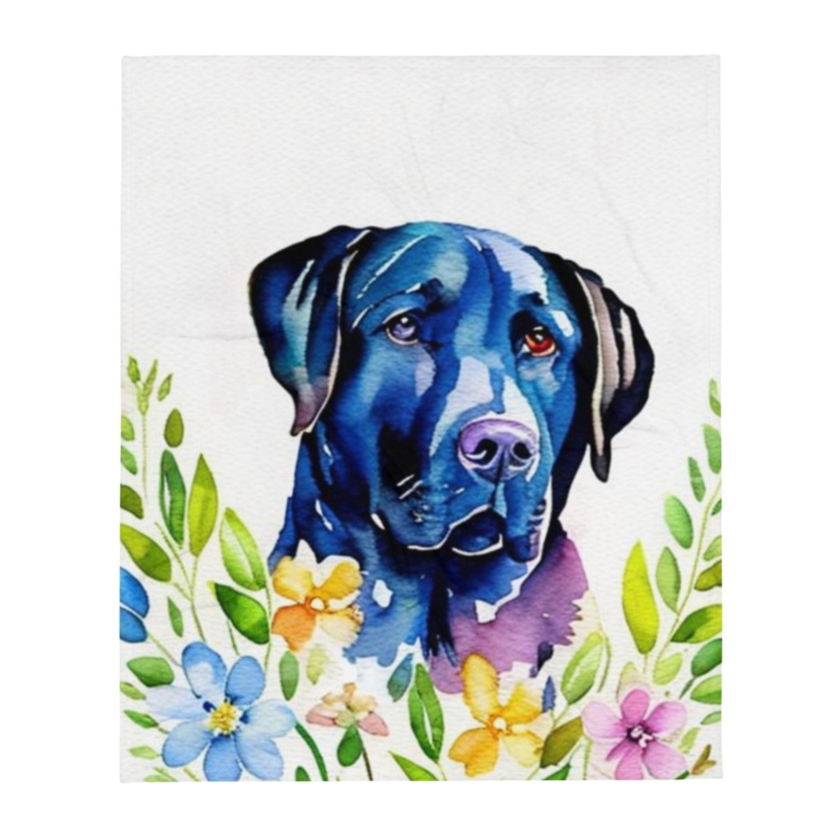 My Labrador My Love Throw Blanket - Funny Nikko