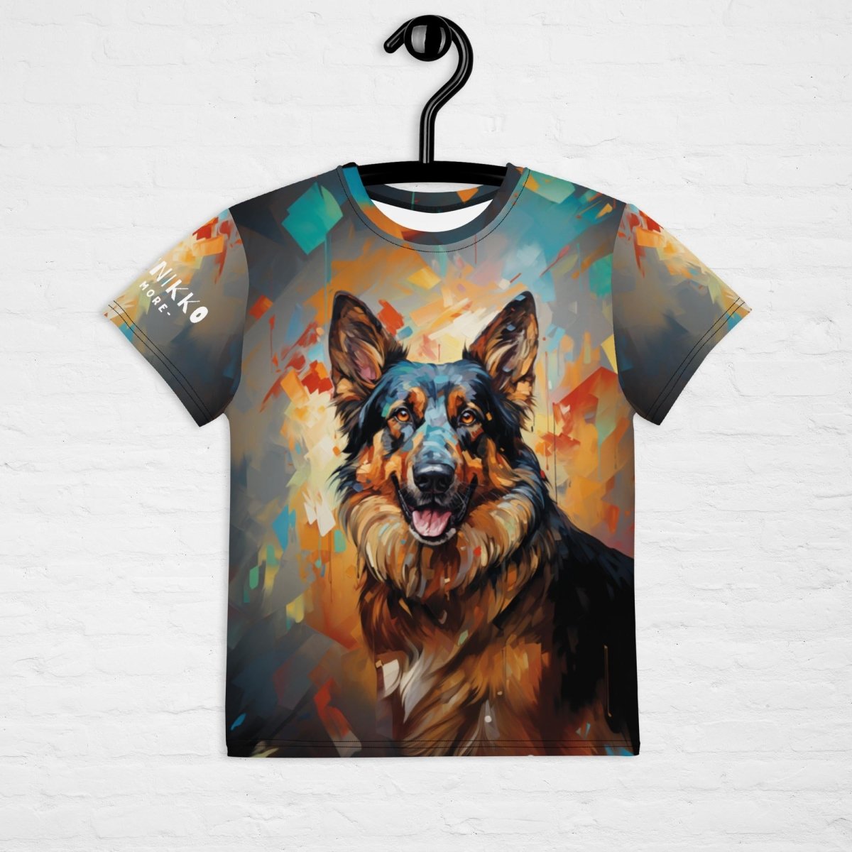 Natural GSD Tee - Funny Nikko