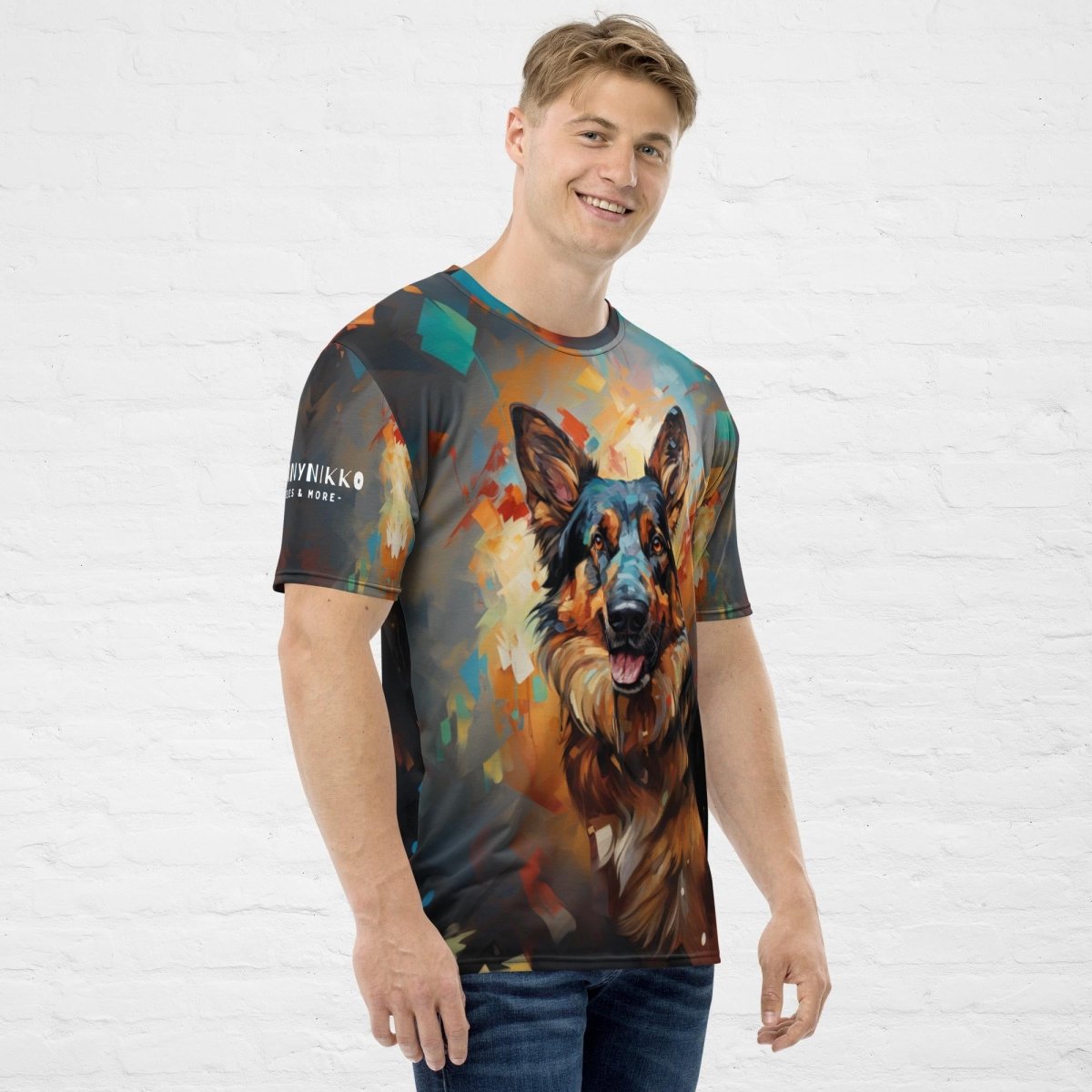 Natural GSD Tee - Funny Nikko