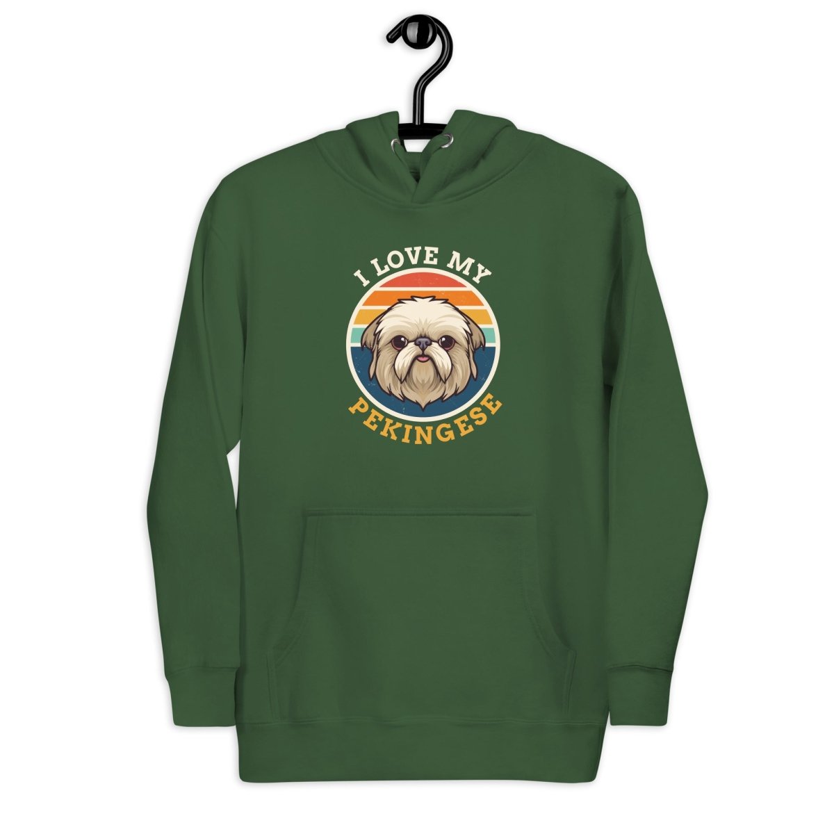 Pekingese Love Hoodie - Funny Nikko