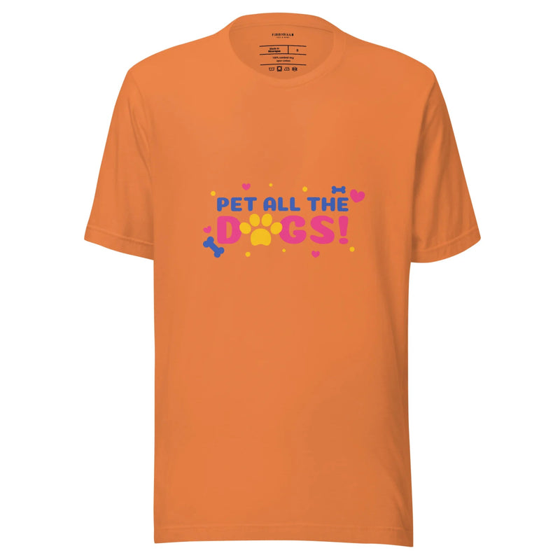 Pet All The Dogs Staple T-Shirt - Funny Nikko