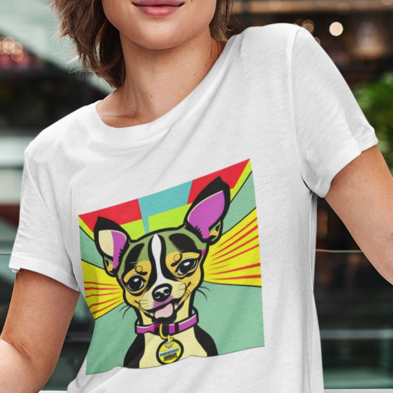 Pop Chihuahua Tee - Funny Nikko