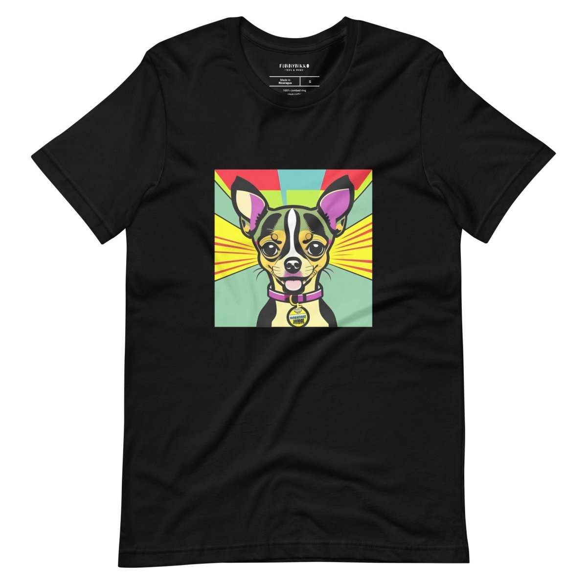 Pop Chihuahua Tee - Funny Nikko