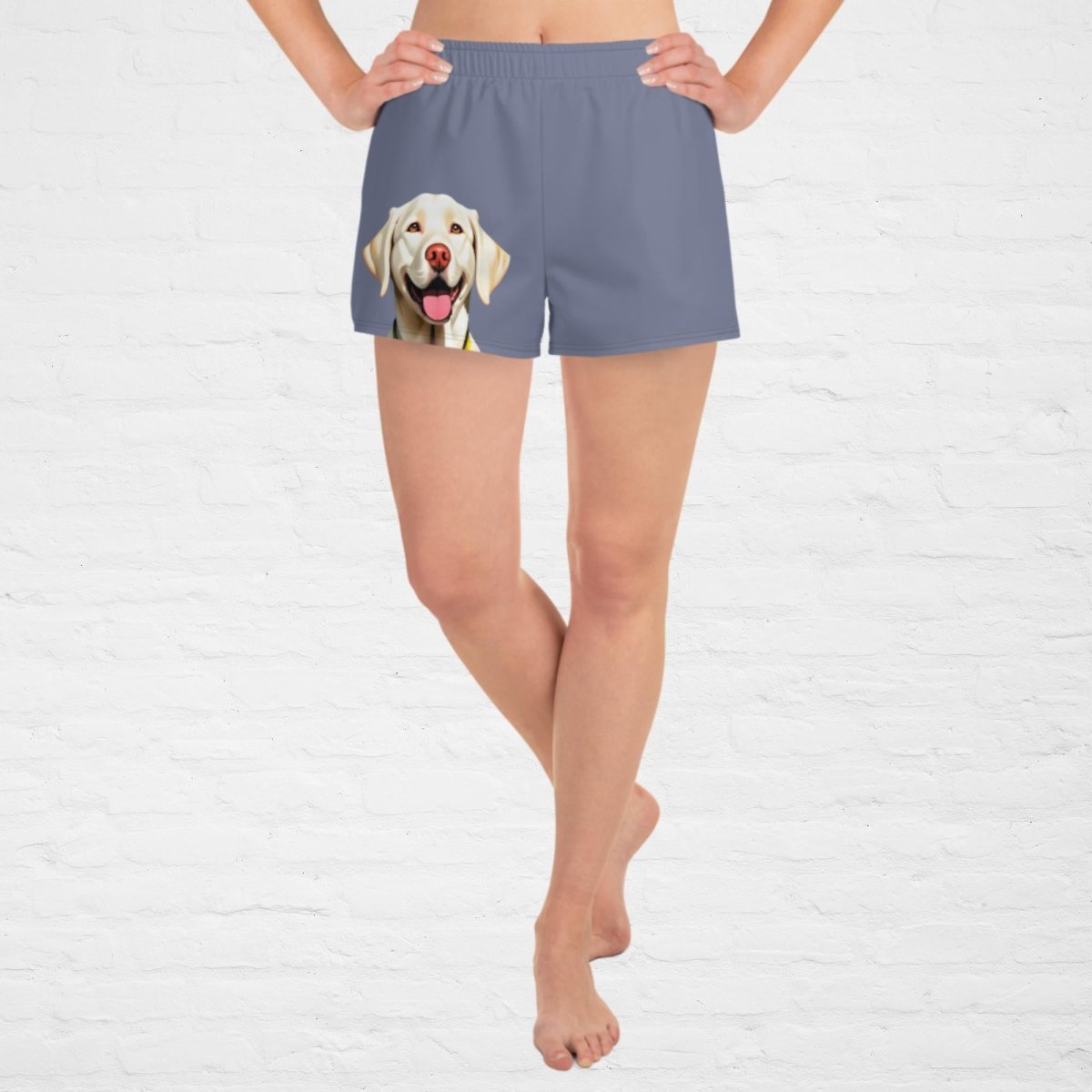 Purple Lab Shorts - Funny Nikko