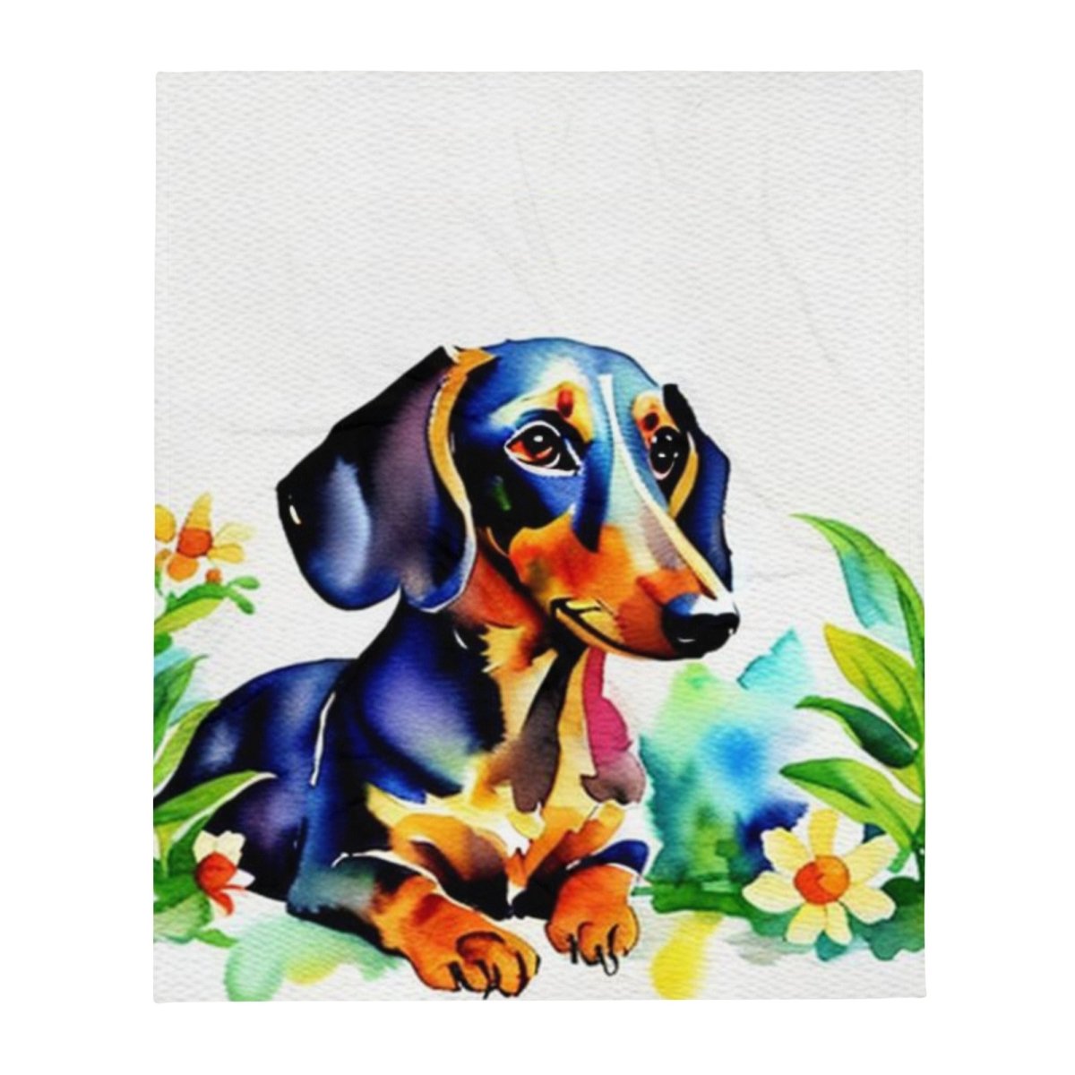 Romantic Dachshund Blanket - Funny Nikko