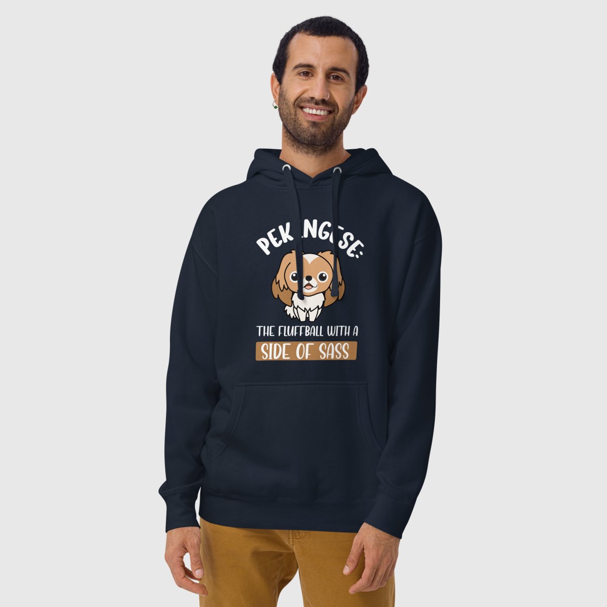 Sassy Pekingese Hoodie - Funny Nikko