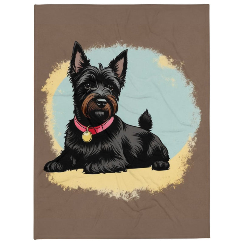 Scottie on a Beach Blanket - Funny Nikko