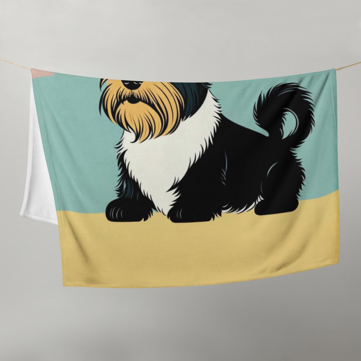 Scottie Throw Blanket - Funny Nikko