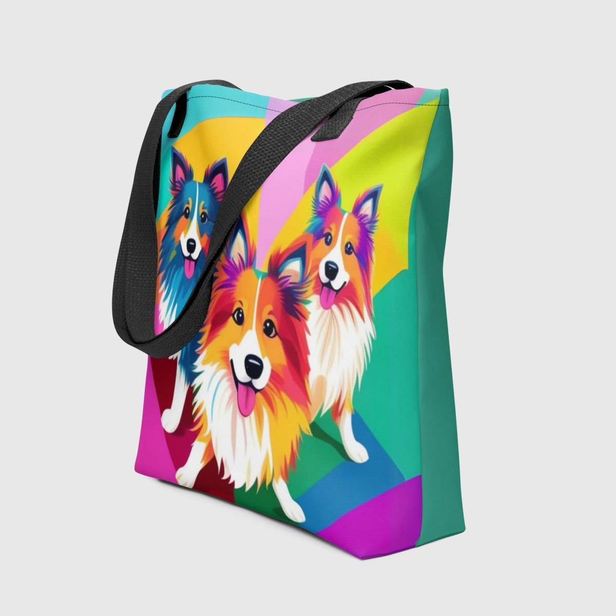 Sheltie Party Tote Bag - Funny Nikko