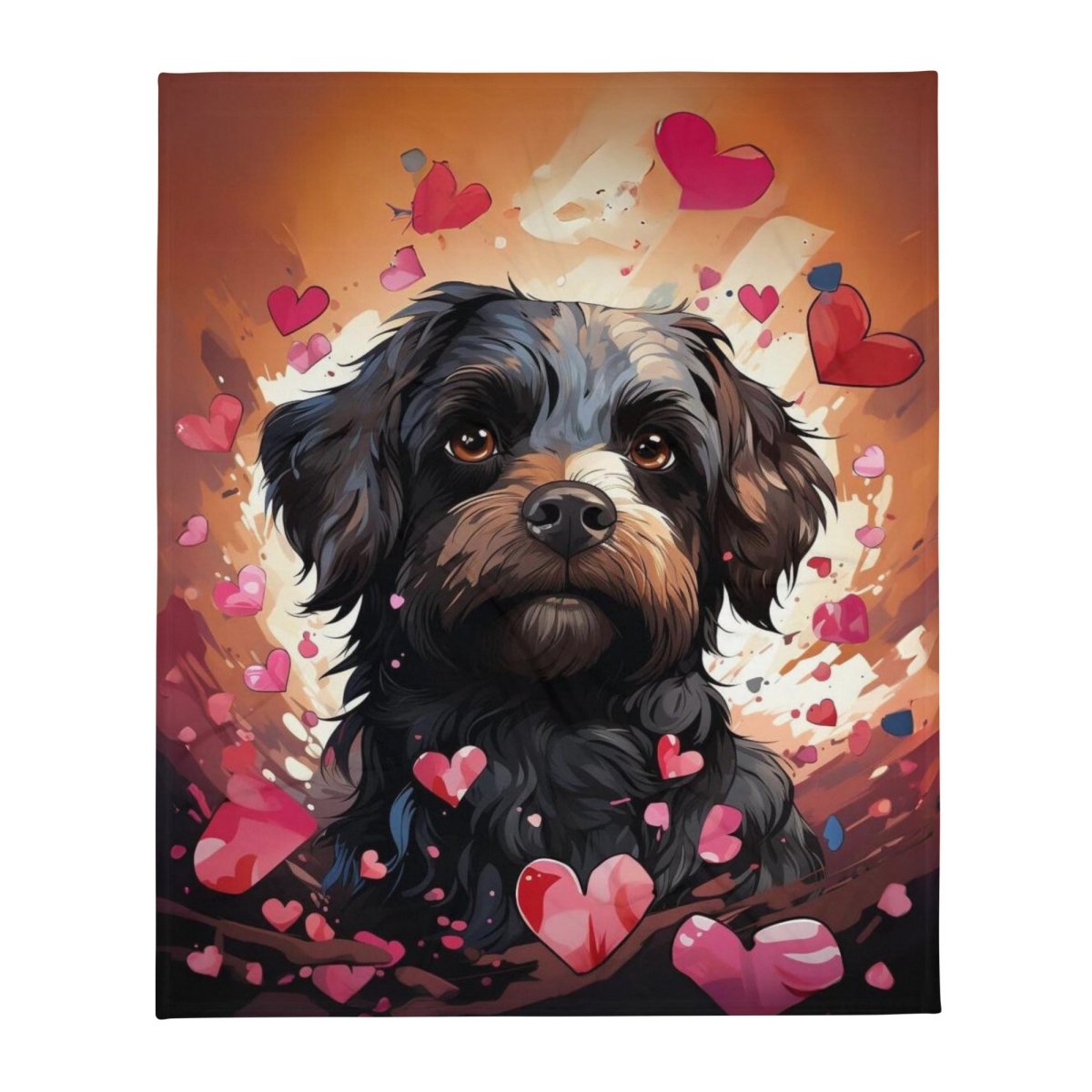 Shih Tzu Love Storm Throw Blanket - Funny Nikko