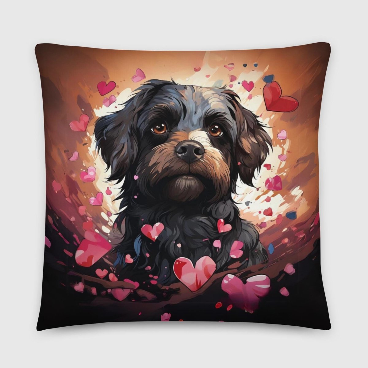 Shih Tzu "Milky Way" Love Throw Pillow - Funny Nikko