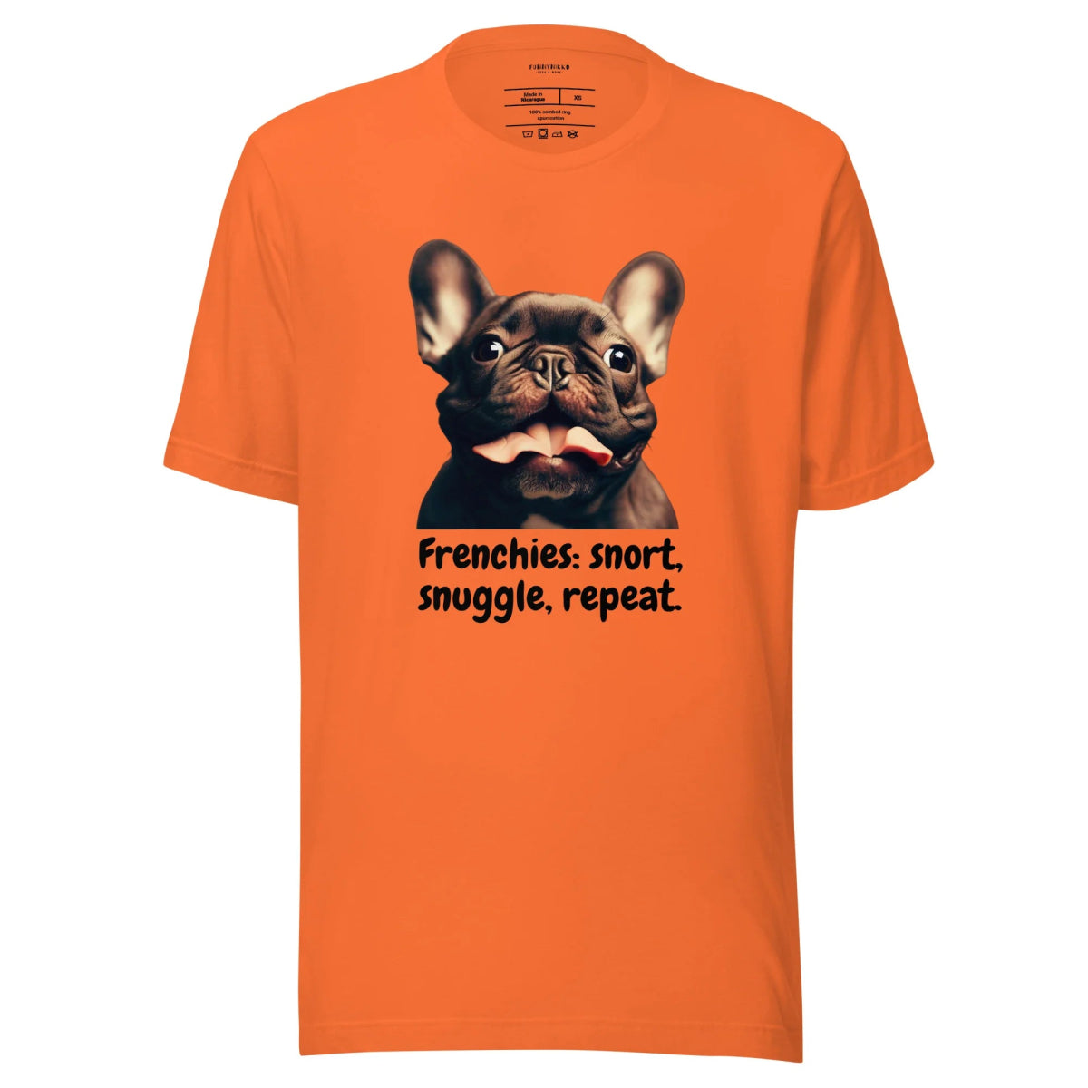 Snort, Snuggle, Repeat Staple T-Shirt - Funny Nikko