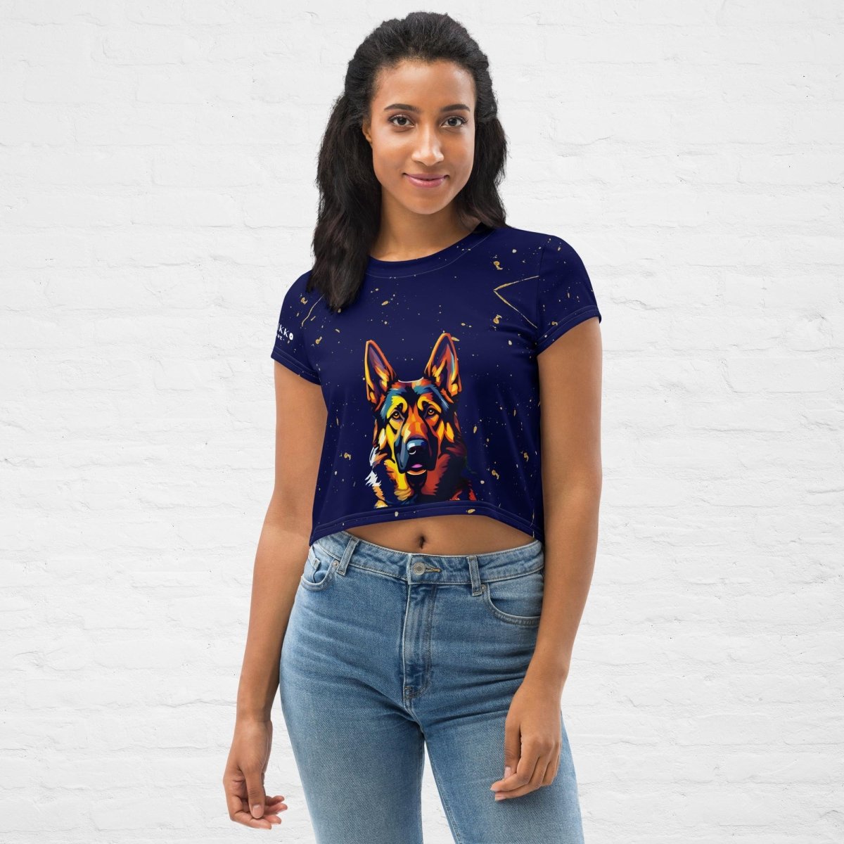 Starry GSD Crop Top - Funny Nikko