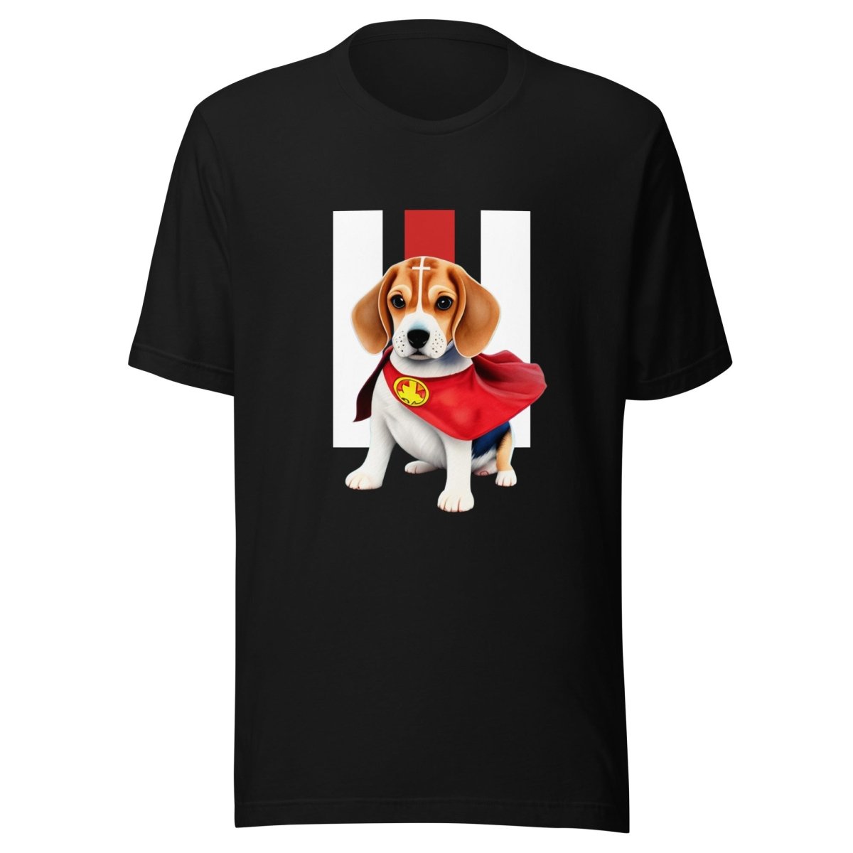 Super Beagle Staple T-Shirt - Funny Nikko