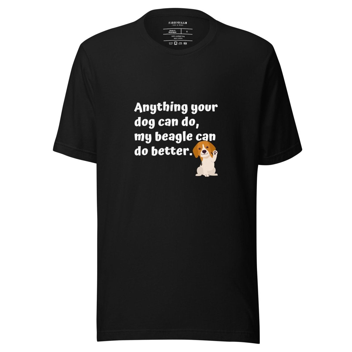 The Beagle Bragging Rights Staple T-Shirt - Funny Nikko