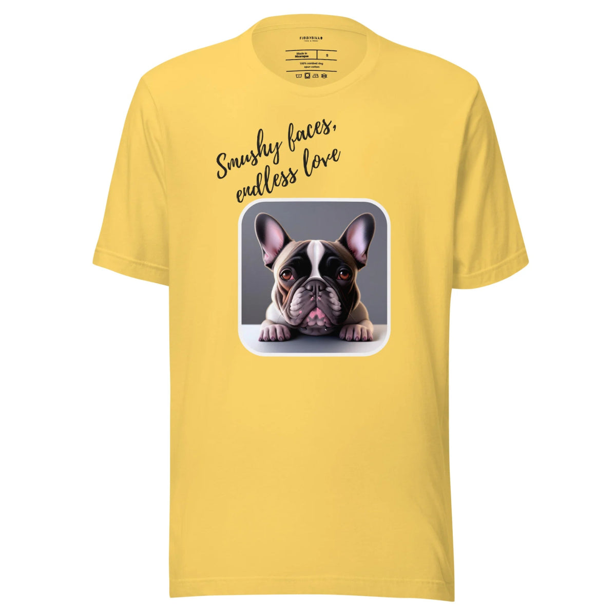 The Frenchie Love Fest Staple T-Shirt - Funny Nikko