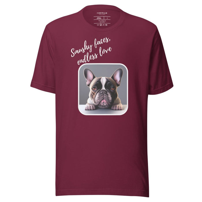 The Frenchie Love Fest Staple T-Shirt - Funny Nikko