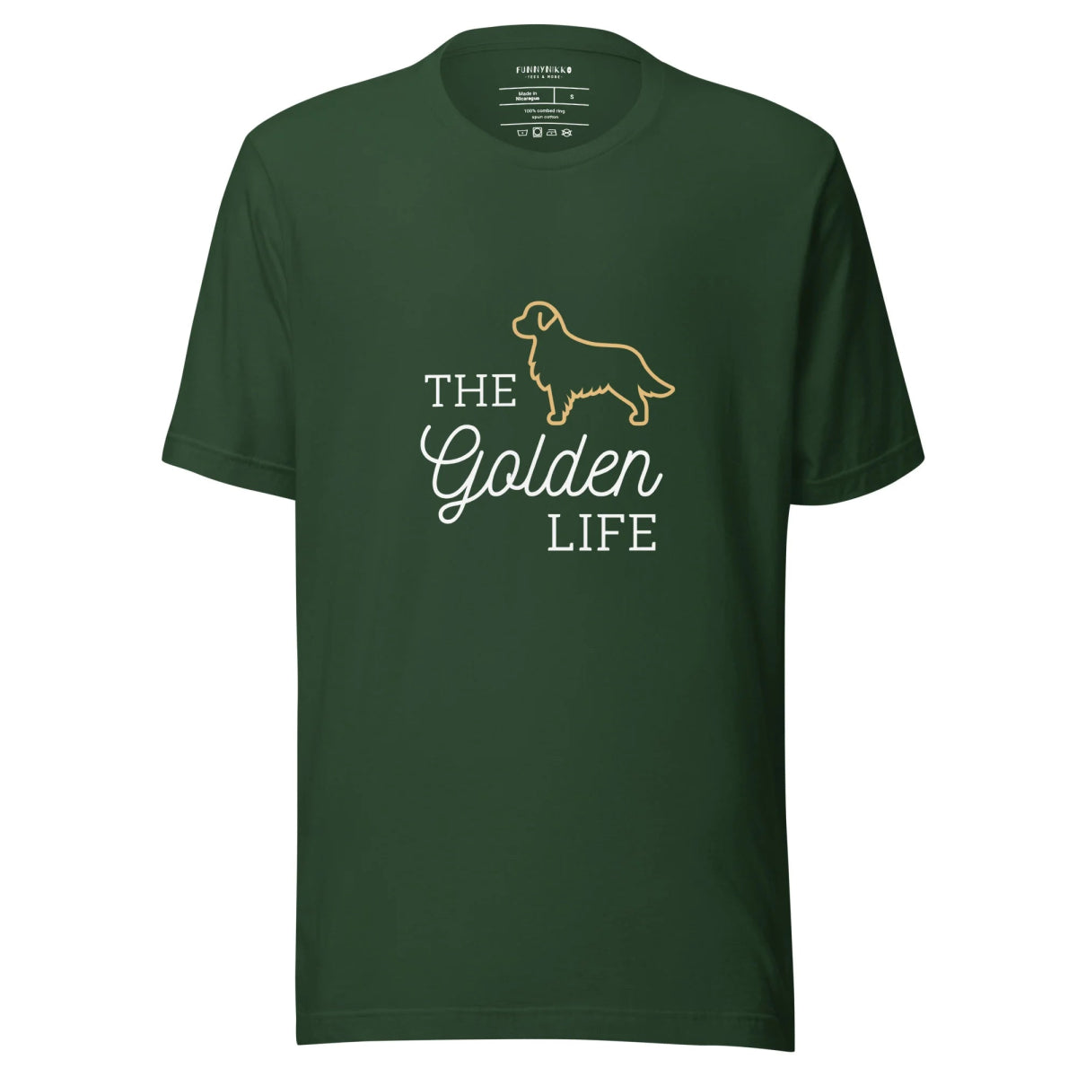 The Golden Life Staple T-Shirt - Funny Nikko