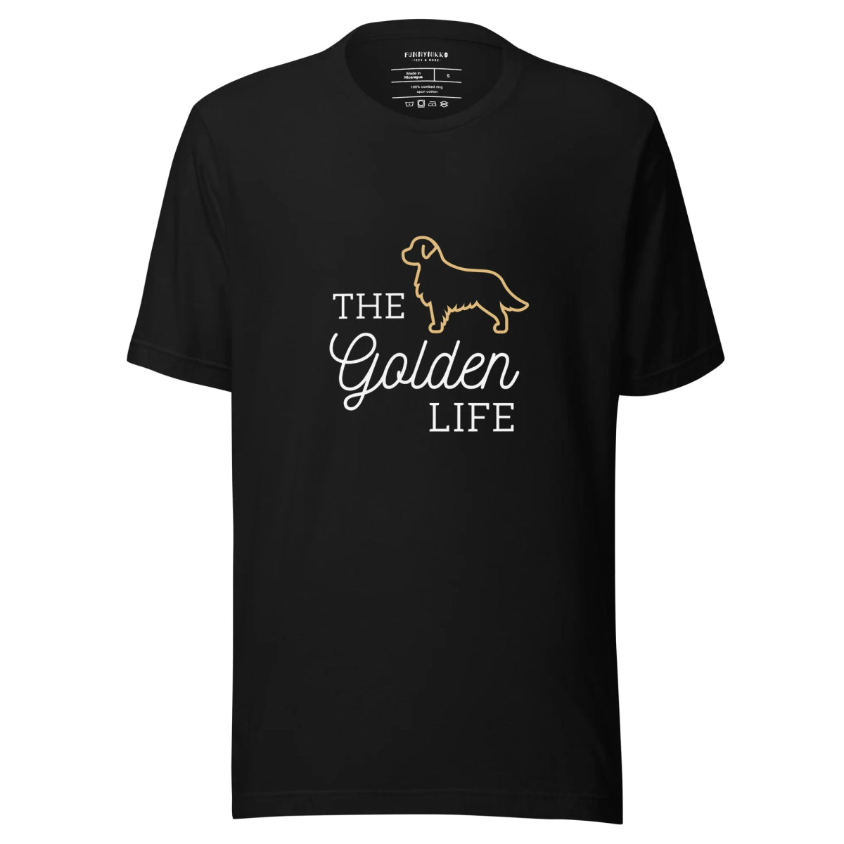 The Golden Life Staple T-Shirt - Funny Nikko