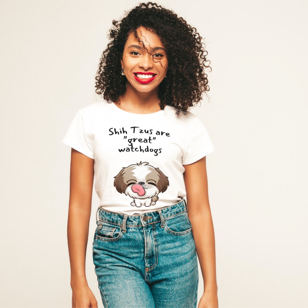 The Vigilant Shih Tzu Tee - Funny Nikko